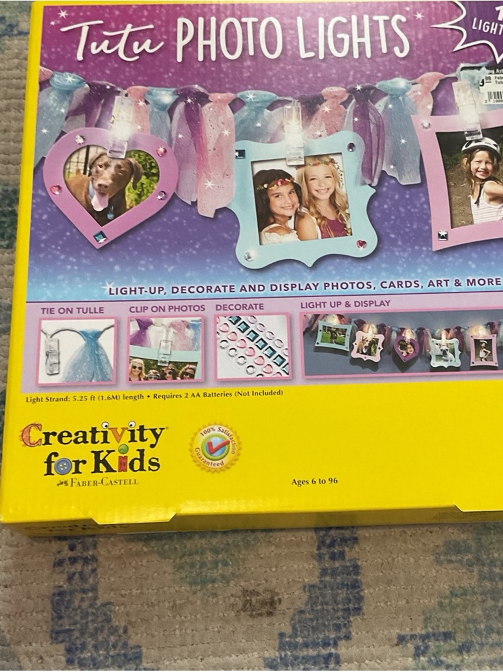Creativity for Kids Tutu Photo Lights - Pink & Light Blue